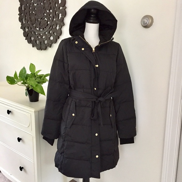 J. Crew Jackets & Blazers - J. Crew Mercantile | Long black puffer coat -LG